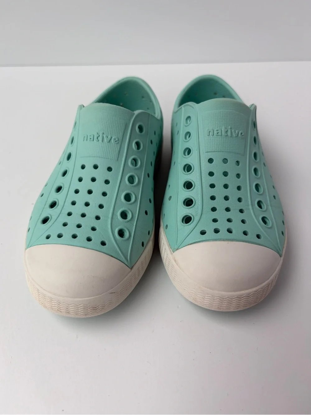 Native Sandals Toddler Kids C9 Sneakers Teal Tiffany Blue Natives